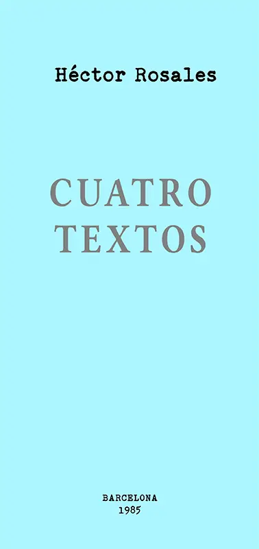 Cuatro textos