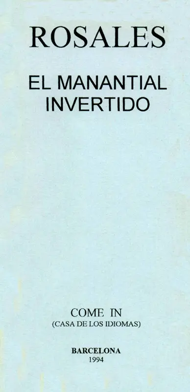 El manantial invertido