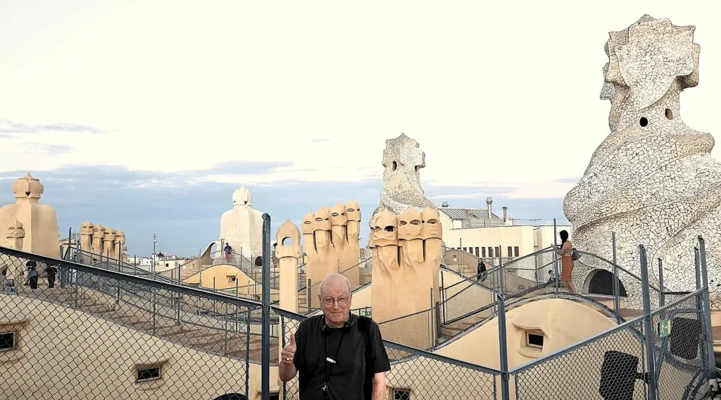 Héctor Rosales en La Pedrera, Barcelona, septiembre de 2023