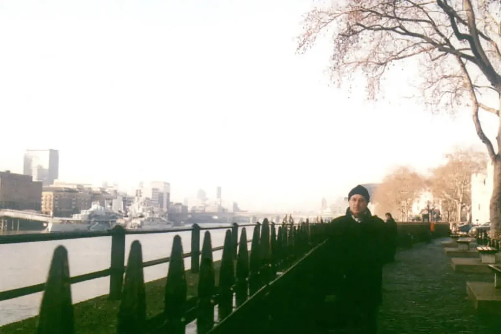 Rosales en Londres, diciembre de 1997